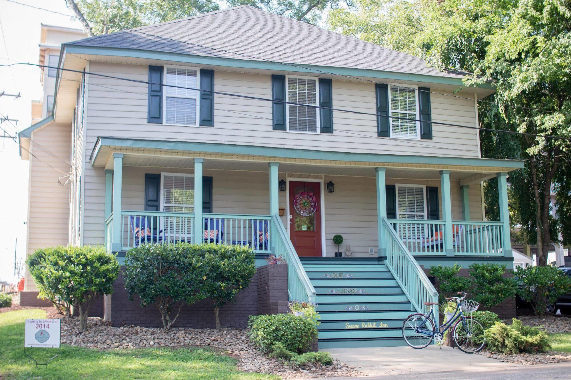 Swamp Rabbit Inn Greenville Bagian luar foto